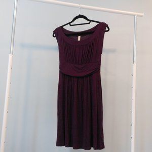 Modcloth Plum Dress - Size Large